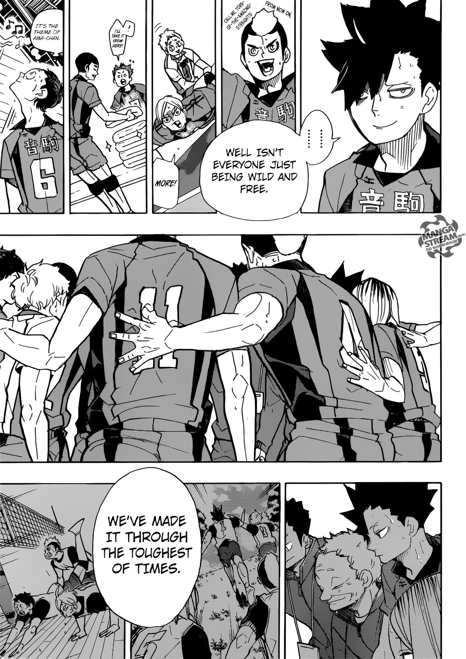 Haikyuu!!, Chapter 318 image 18